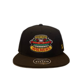 CHICAGO DOGS HAT FITTED WIENERS LOGO BLACK