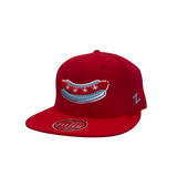 CHICAGO DOGS HAT FITTED HOME RED