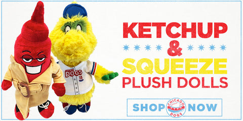 KETCHUP & SQUEEZE PLUSH DOLLS