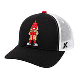 CHICAGO DOGS KETCHUP MASCOT MESH SNAPBACK CAPX