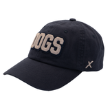 CHICAGO DOGS STITCHED NAVY ADJUSTABLE HAT