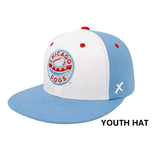 CHICAGO DOGS YOUTH BLUE / WHITE PRIMARY LOGO SNAPBACK
