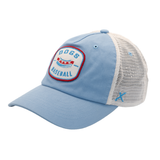DOGS BASEBALL PATCH LIGHT BLUE/STONE SNAPBACK