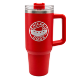 STAINLESS STEEL CHICAGO DOGS TUMBLER RED