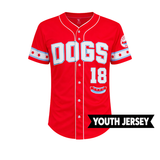 Chicago Dogs Youth Red Jerseys