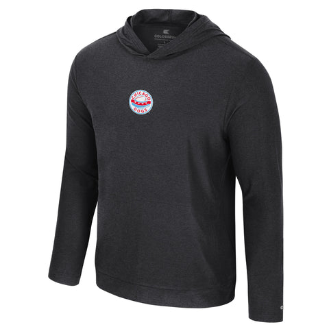 Chicago Dogs Mens Charcoal Light Pullover
