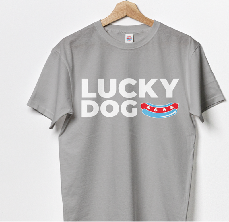 MEN'S LUCKY DOG - GREY