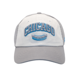 CHICAGO GREY/WHITE/BLUE ADJUSTABLE HAT