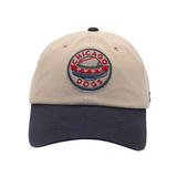 CHICAGO DOGS BONE/NAVY ADJUSTABLE HAT