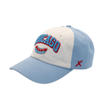 CHICAGO BLUE/WHITE/RED ADJUSTABLE HAT