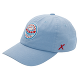 CHICAGO DOGS LIGHT BLUE CIRCLE LOGO ADJUSTABLE HAT