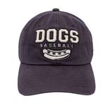 CHICAGO DOGS WASHED NAVY HAT WITH DOGS BASEBALL