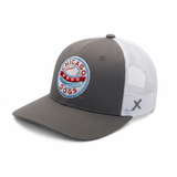 CHICAGO DOGS GREY/WHITE MESH SNAPBACK