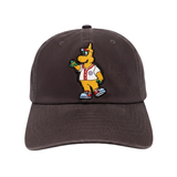 CHICAGO DOGS SQUEEZE MASCOT CHARCOAL ADJUSTABLE HAT