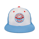 CHICAGO DOGS YOUTH BLUE / WHITE PRIMARY LOGO SNAPBACK