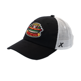 CHICAGO WIENERS BLACK/WHITE UNSTRUCTURED MESH SNAPBACK