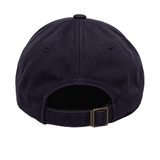 Dogs Script Logo Adjustable Hat - Washed Navy