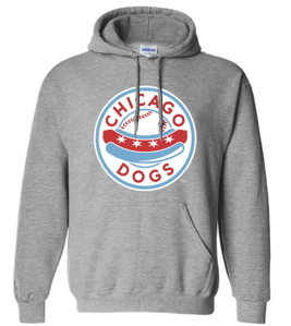 Chicago Dogs Heather Grey Hoodie