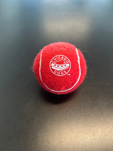 Chicago Dogs Mini Tennis Ball