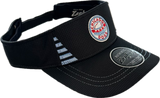 DOGS CIRCLE LOGO BLACK VISOR