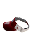 DOGS CIRCLE LOGO RED VISOR