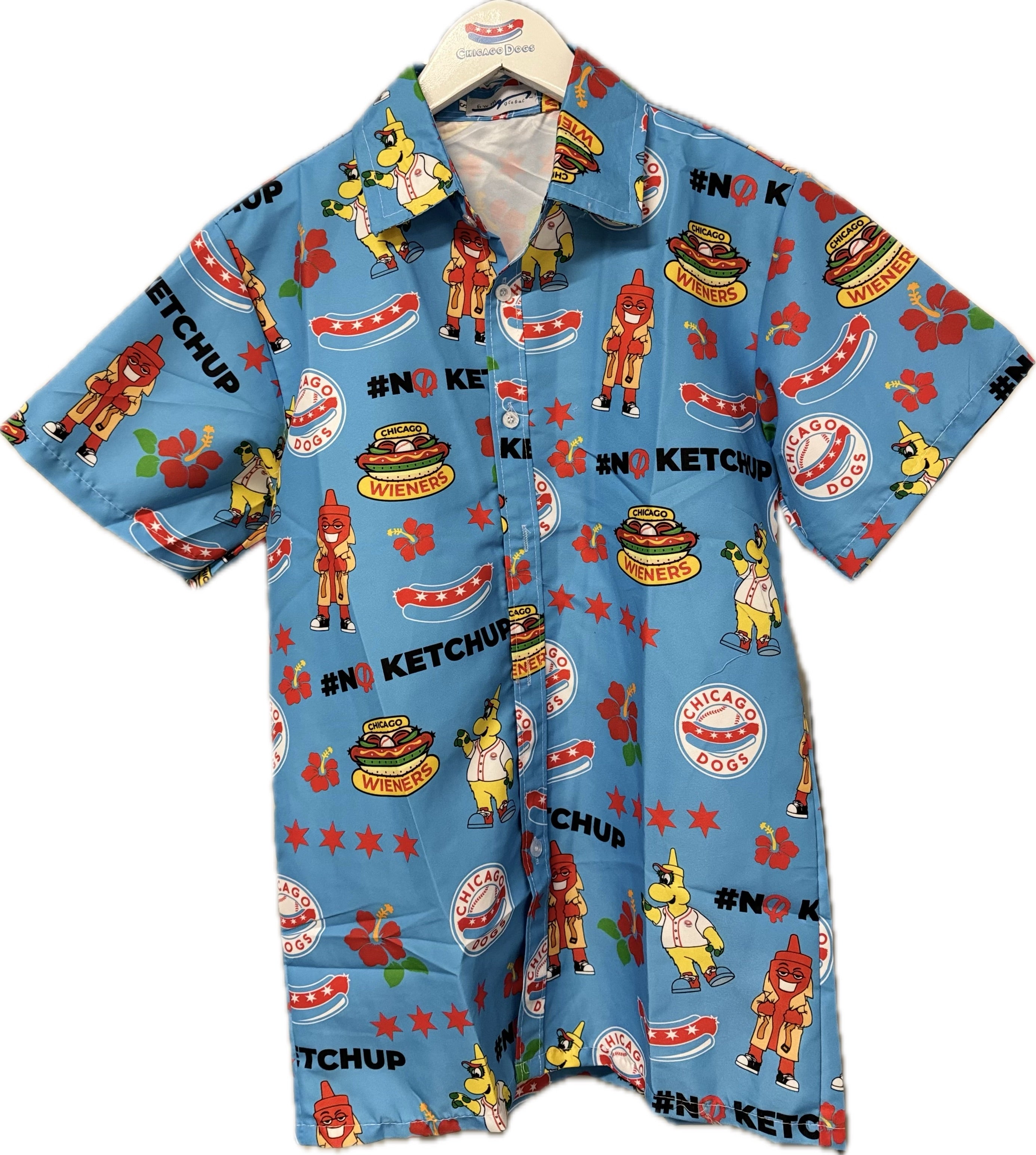 Chicago Dogs-Hawaiian Shirt