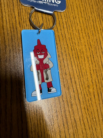 Ketchup Key Ring