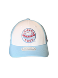 CHICAGO DOGS LIGHT BLUE / WHITE STRETCH FIT HAT