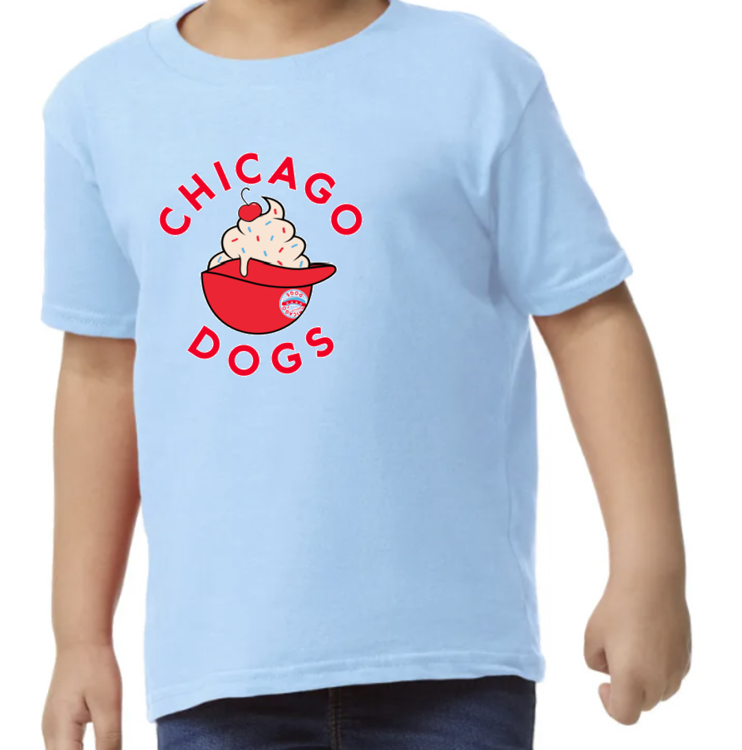 Chicago Dogs Youth & Toddler-Ice Cream Tee