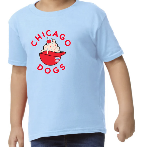 Chicago Dogs Youth & Toddler-Ice Cream Tee