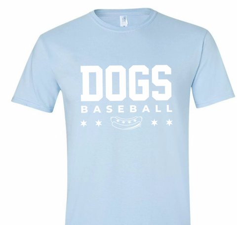 Chicago Dogs-Men's Baby Blue SS Tee