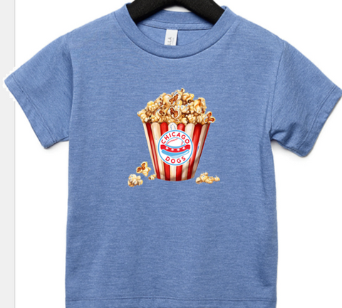 CHICAGO DOGS TODDLER POPCORN T-SHIRT