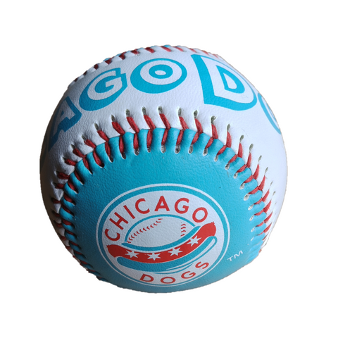 CHICAGO DOGS BASEBALL blue and white