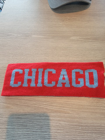 Chicago Dogs Knit Winter Headband - Blue/Red