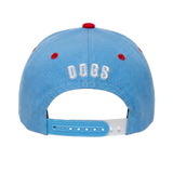 CHICAGO DOGS YOUTH BLUE / WHITE PRIMARY LOGO SNAPBACK