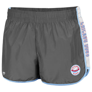 CHICAGO DOGS WOMENS DONNA PRIMARY LOGO SHORTS - Chicago Dogs Team Store