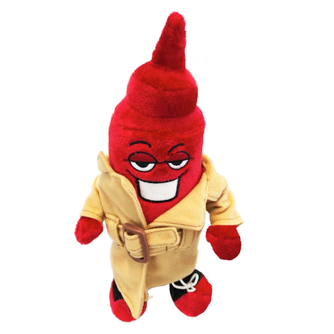 Chicago Dogs Ketchup Mascot Plush - Chicago Dogs Team Store