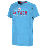 CHICAGO DOGS YOUTH TOONTOWN SHORT SLEEVE TEE SHIRT - LIGHT BLUE